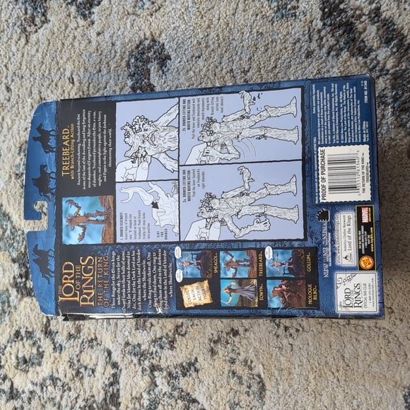 Treebeard Lord of the Rings Action Figure Toy Biz New Unopened - Picture 2 of 5